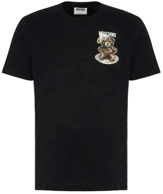 Women MOSCHINO BLACK SMALL CUP TEDDY T-SHIRT