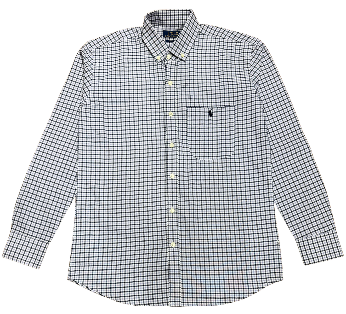 RL Purple Check Shirt (With Pocket)