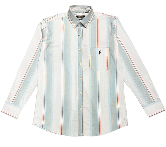RL Stripes Shirt (With Pocket)