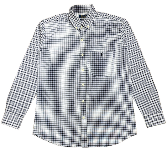 RL Purple Check Shirt (With Pocket)